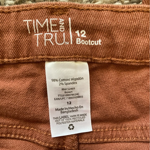Burnt orange bootcut jeans - Picture 4 of 4